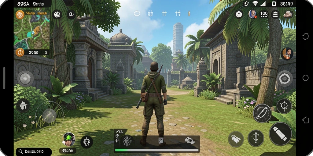 Tangkapan layar gameplay <strong>898A</strong> yang menampilkan simulasi mendalam.