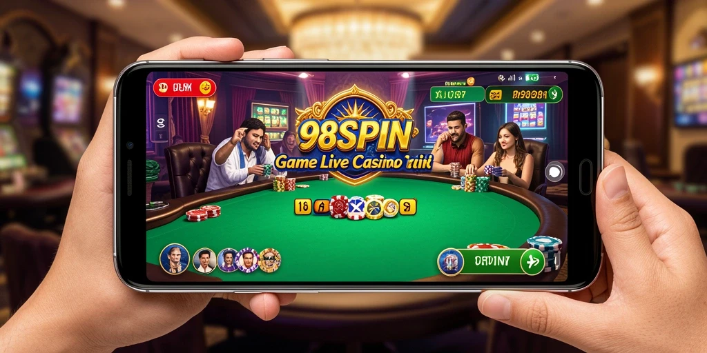 Gameplay seru di 98SPIN Live Casino dengan dealer langsung.
