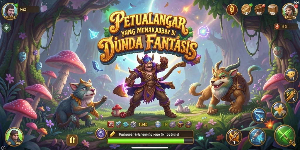 Tangkapan layar N32 menampilkan aksi petualangan yang mendebarkan.